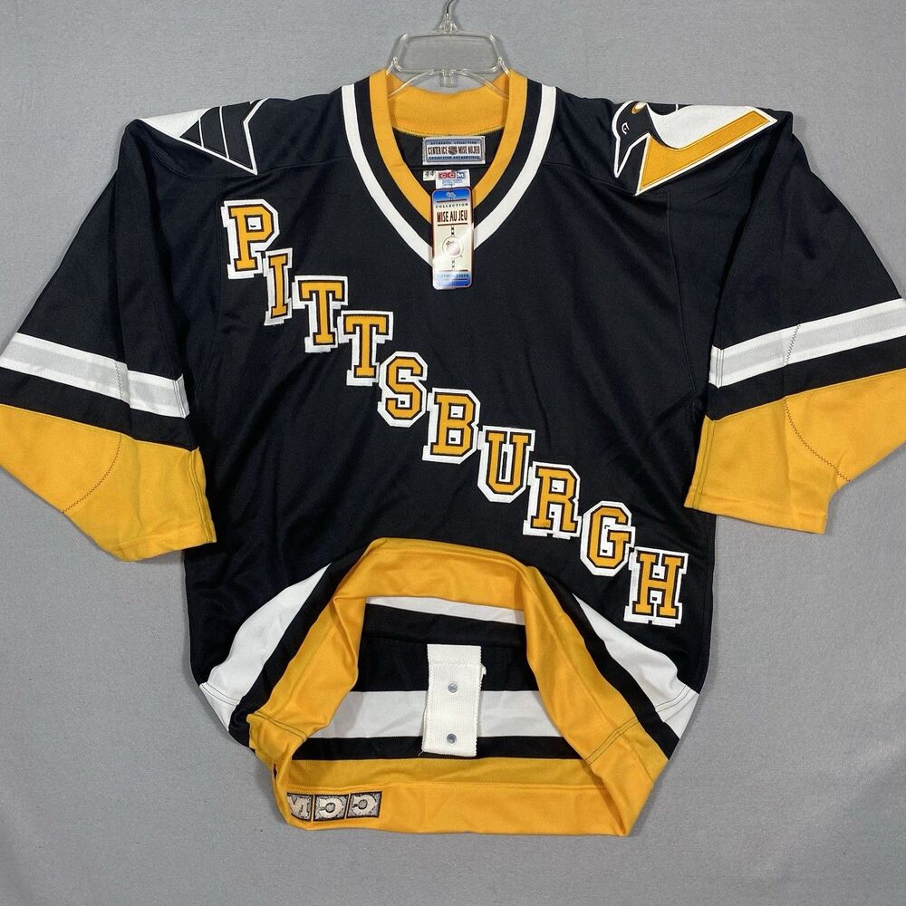 Pittsburgh Penguins CCM Authentic Jersey 44 Ultrafil Center Ice Vintage 90s